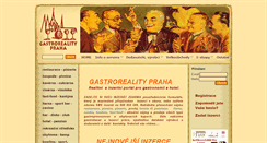Desktop Screenshot of gastrorealitypraha.cz.webar.cz